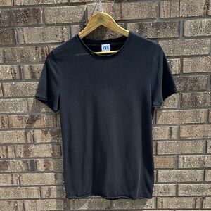 Zara knit t-shirt
